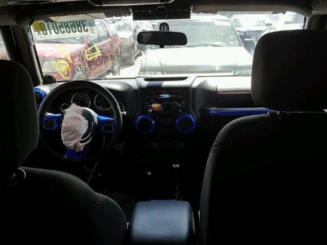 1C4AJWAG7EL259459 - 2014 JEEP WRANGLER S BLACK photo 9