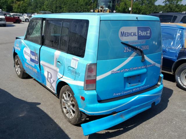 JTLKT324540155672 - 2004 TOYOTA SCION XB Көк фото 3