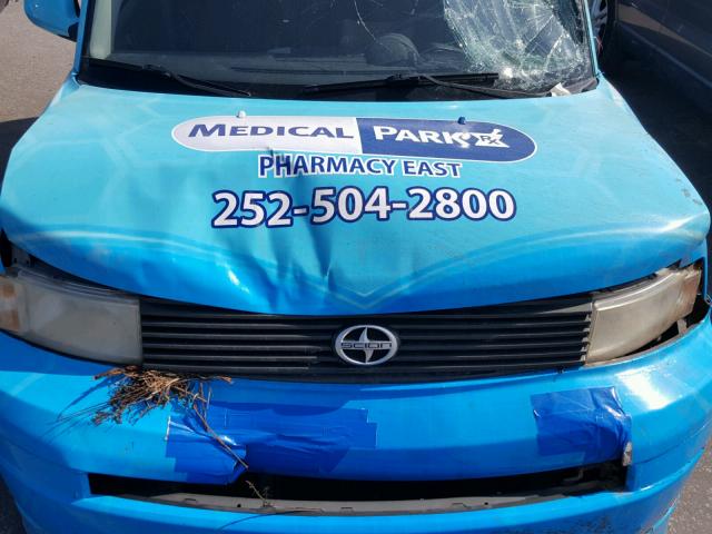 JTLKT324540155672 - 2004 TOYOTA SCION XB Көк фото 7