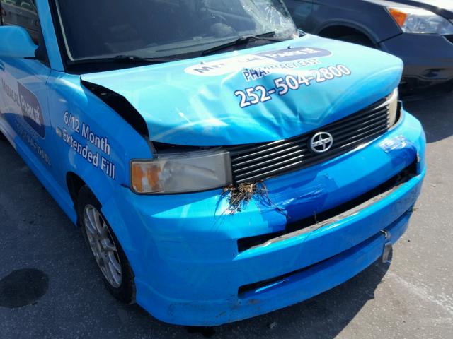 JTLKT324540155672 - 2004 TOYOTA SCION XB Көк фото 9