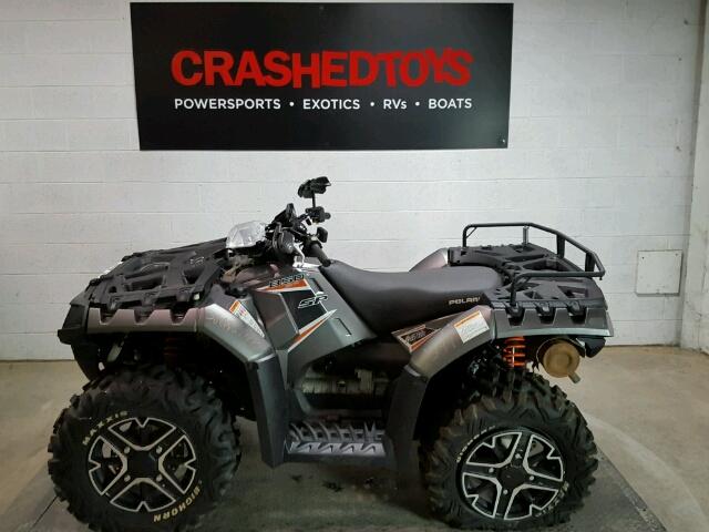 4XASXE852FA235897 - 2015 POLARIS SPORTSMAN GRAY photo 3