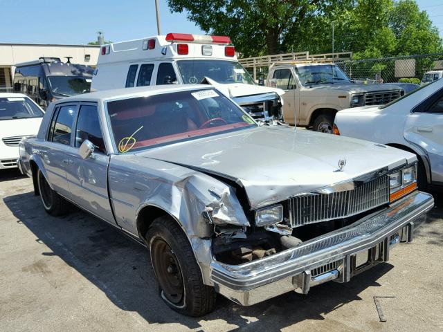 6S69R7Q459355 - 1977 CADILLAC SEVILLE SILVER photo 1