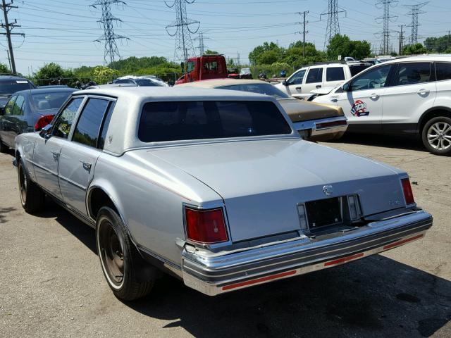 6S69R7Q459355 - 1977 CADILLAC SEVILLE SILVER photo 3