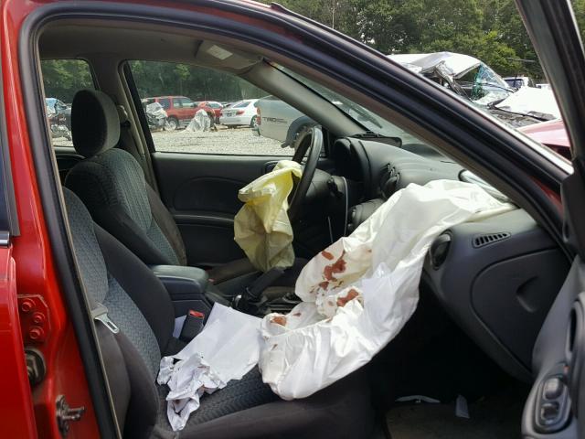 1G2NF52E73C285880 - 2003 PONTIAC GRAND AM S 红色 照片 5