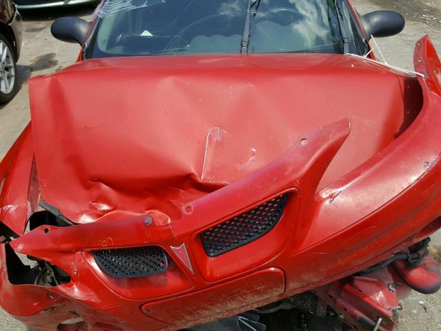 1G2NF52E73C285880 - 2003 PONTIAC GRAND AM S 红色 照片 7