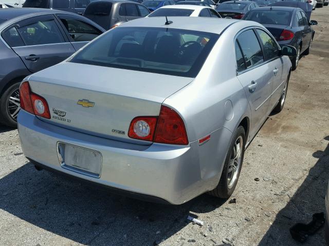 1G1ZC5E07AF134628 - 2010 CHEVROLET MALIBU 1LT 银色 照片 4