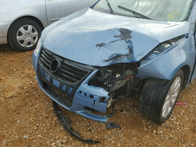 WVWFA71F18V038158 - 2008 VOLKSWAGEN EOS LUX 蓝色 照片 10