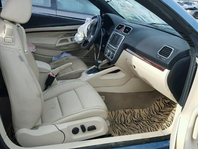 WVWFA71F18V038158 - 2008 VOLKSWAGEN EOS LUX 蓝色 照片 5