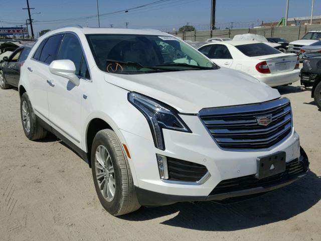 1GYKNBRS0HZ179393 - 2017 CADILLAC XT5 LUXURY WHITE photo 1