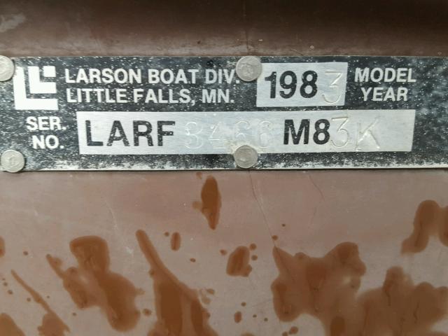 LARF3466M83K - 1983 LRSO CITATION55 WHITE photo 20