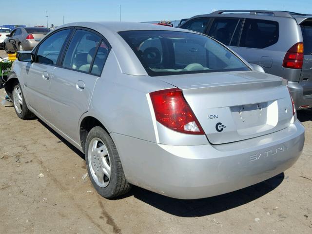 1G8AJ55F06Z193468 - 2006 SATURN ION LEVEL SILVER photo 3