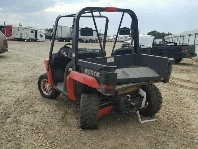 4UF10MPV7AT300057 - 2010 ARCTIC CAT PROWLER RED photo 3