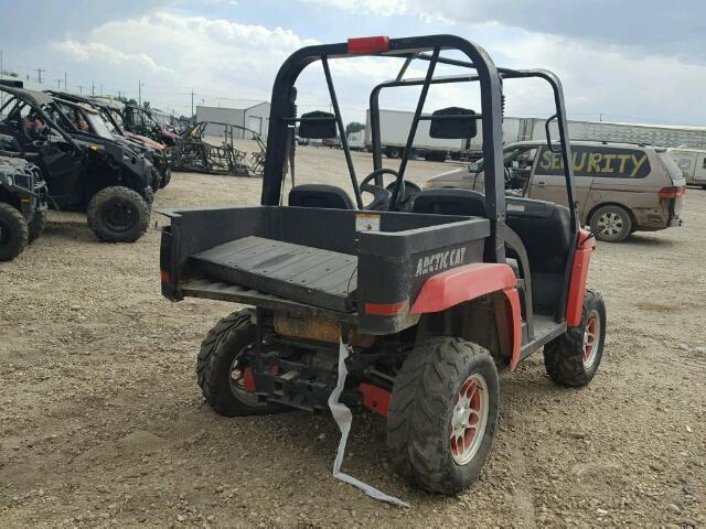 4UF10MPV7AT300057 - 2010 ARCTIC CAT PROWLER RED photo 4