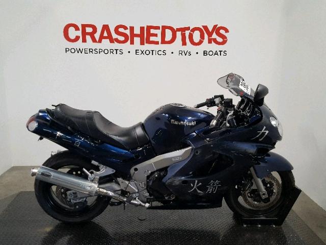 JKAZX9C114A015452 - 2004 KAWASAKI ZX1200 C BLUE photo 1