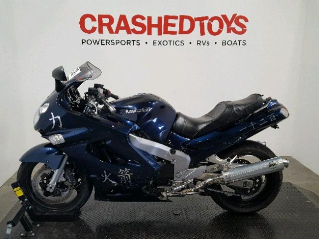 JKAZX9C114A015452 - 2004 KAWASAKI ZX1200 C BLUE photo 3