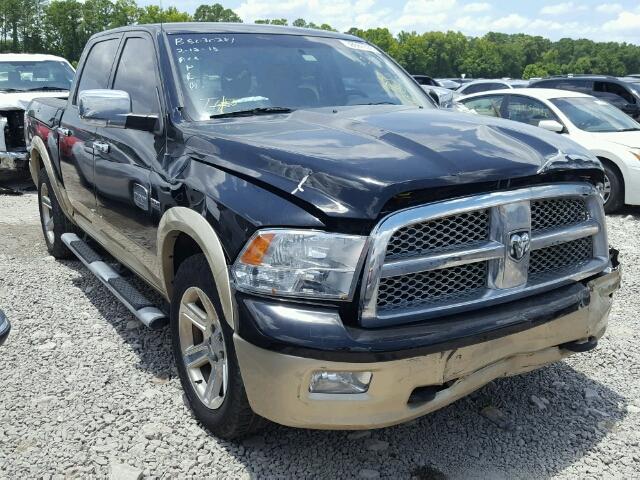 1C6RD6PT4CS133312 - 2012 DODGE RAM 1500 L BLACK photo 1