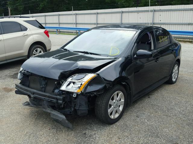 3N1AB6AP5BL616024 - 2011 NISSAN SENTRA 2.0 BLACK photo 2