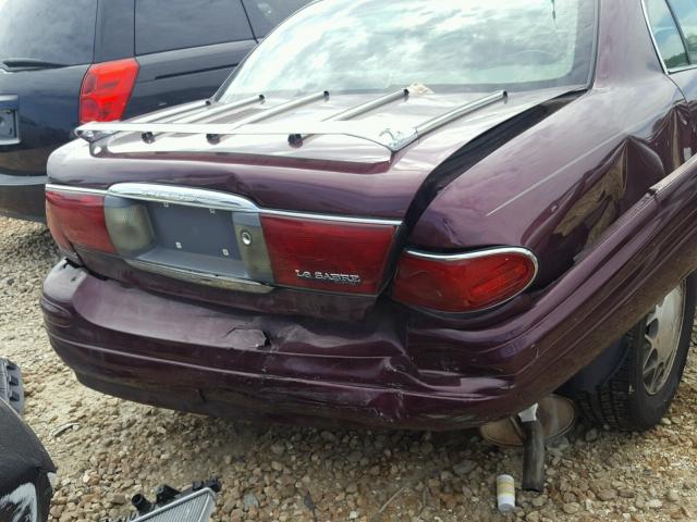 1G4HP52K134136205 - 2003 BUICK LESABRE CU MAROON photo 9