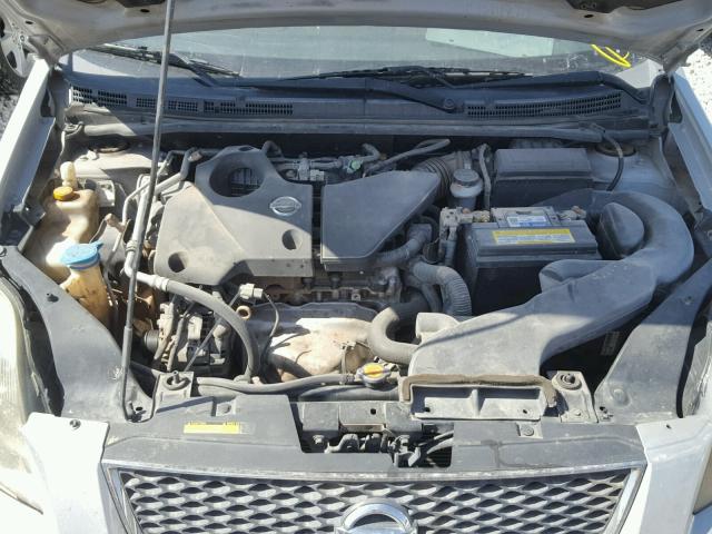 3N1CB61E97L682252 - 2007 NISSAN SENTRA SE- SILVER photo 7