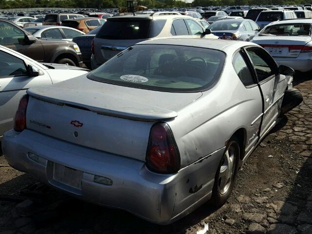 2G1WX12K739182955 - 2003 CHEVROLET MONTE CARL SILVER photo 4