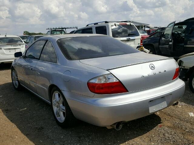 19UYA42603A005790 - 2003 ACURA 3.2CL TYPE SILVER photo 3