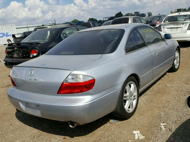 19UYA42603A005790 - 2003 ACURA 3.2CL TYPE SILVER photo 4