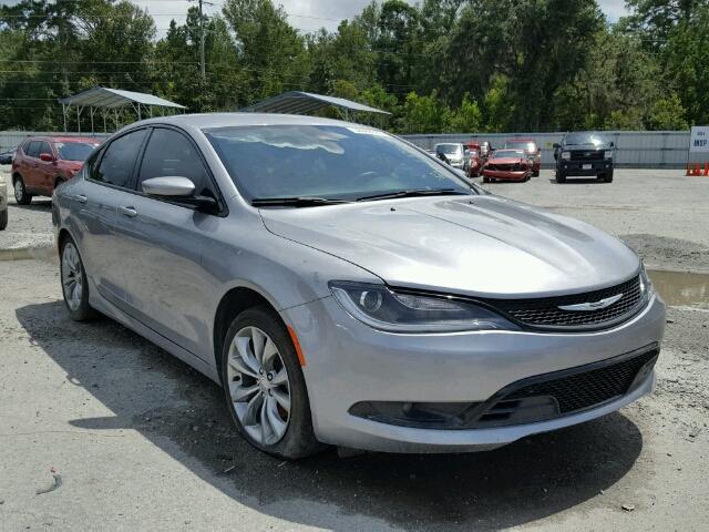 1C3CCCBB6FN755870 - 2015 CHRYSLER 200 GRAY photo 1