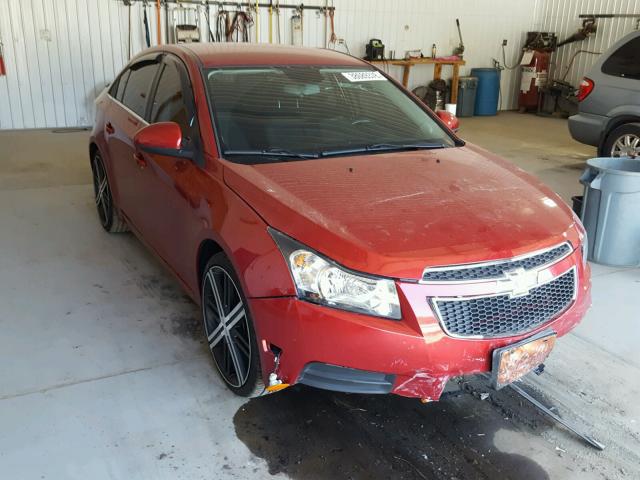 1G1PC5SB1E7449969 - 2014 CHEVROLET CRUZE LT BURGUNDY photo 1