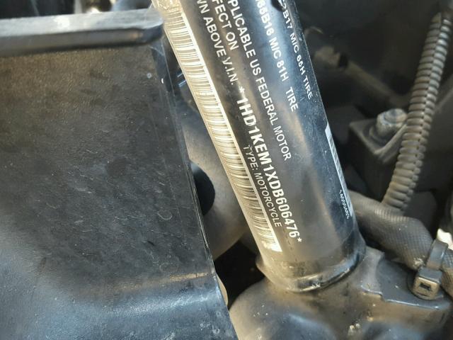 1HD1KEM1XDB606476 - 2013 HARLEY-DAVIDSON FLHTK ELEC 黑色 照片 10