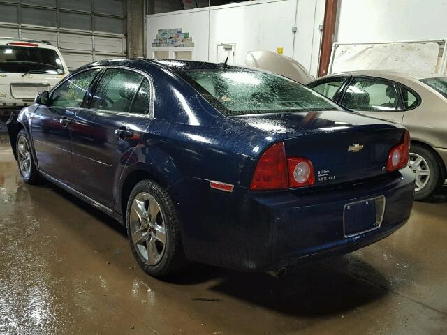 1G1ZH57B18F208331 - 2008 CHEVROLET MALIBU 1LT BLUE photo 3