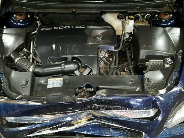 1G1ZH57B18F208331 - 2008 CHEVROLET MALIBU 1LT BLUE photo 7
