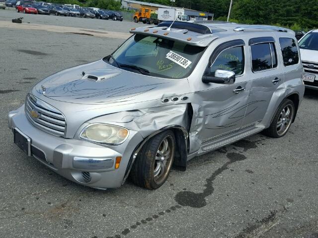 3GNDA23D77S616345 - 2007 CHEVROLET HHR LT GRAY photo 2