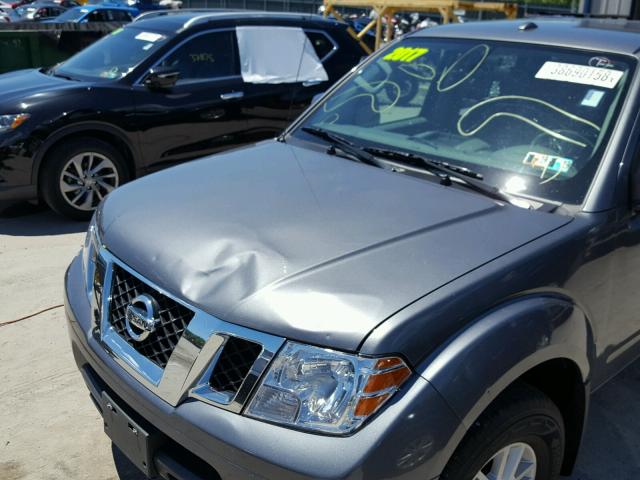 1N6AD0EV3HN755247 - 2017 NISSAN FRONTIER S GRAY photo 9