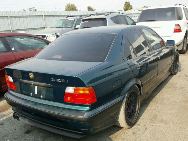 WBACD4321TAV39521 - 1996 BMW 328 I AUTO GREEN photo 4