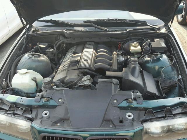 WBACD4321TAV39521 - 1996 BMW 328 I AUTO GREEN photo 7
