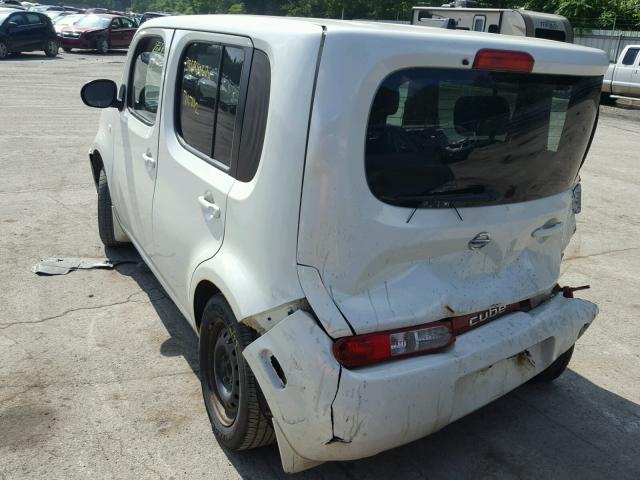 JN8AZ28R69T114030 - 2009 NISSAN CUBE BASE WHITE photo 3