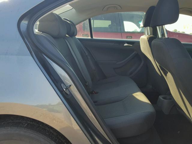 3VW2K7AJ1CM416270 - 2012 VOLKSWAGEN JETTA BASE 灰色 照片 6