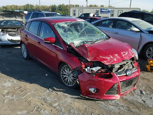 1FAHP3M28CL168246 - 2012 FORD FOCUS SEL RED photo 1