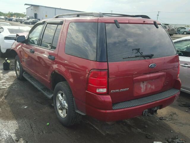 1FMZU73K14ZA36620 - 2004 FORD EXPLORER X RED photo 3