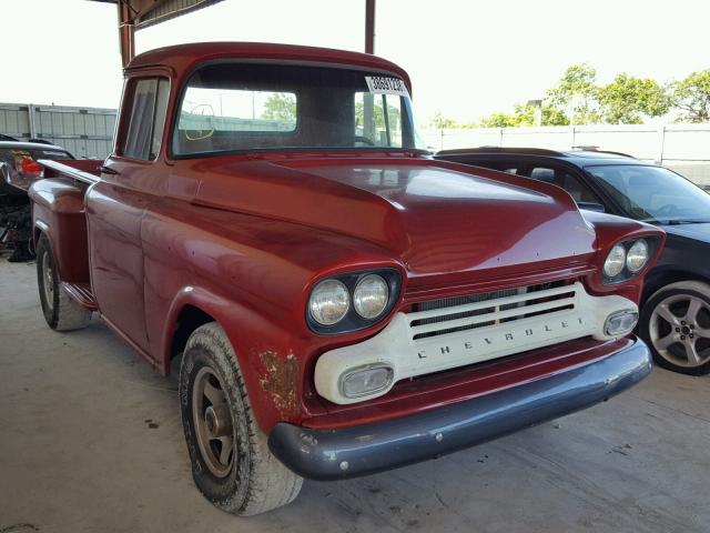 3A58A117266 - 1958 CHEVROLET PICK UP RED photo 1