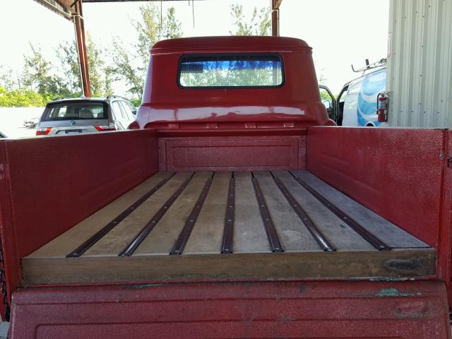 3A58A117266 - 1958 CHEVROLET PICK UP RED photo 6