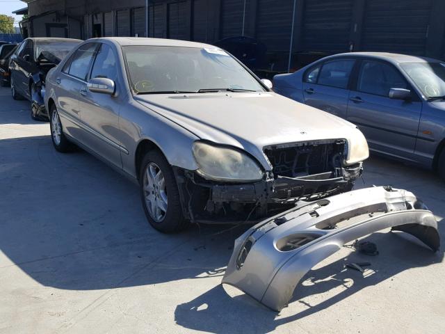 WDBNG75J83A320076 - 2003 MERCEDES-BENZ S 500 GRAY photo 1