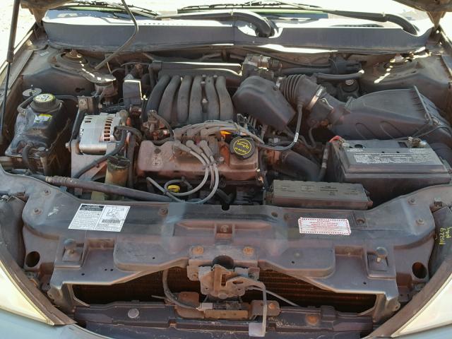 1MEFM50U02G633718 - 2002 MERCURY SABLE GS GRAY photo 7