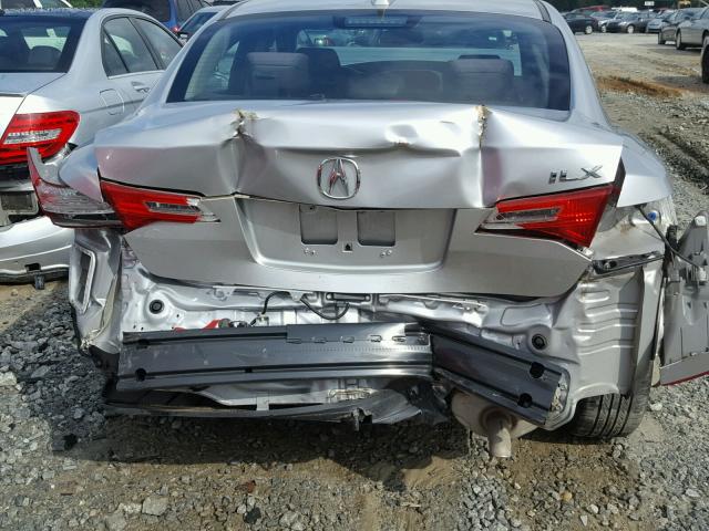 19VDE1F37DE000075 - 2013 ACURA ILX 20 SILVER photo 9