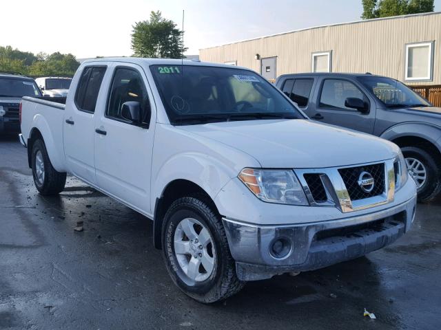 1N6AD0FV7BC429291 - 2011 NISSAN FRONTIER S WHITE photo 1