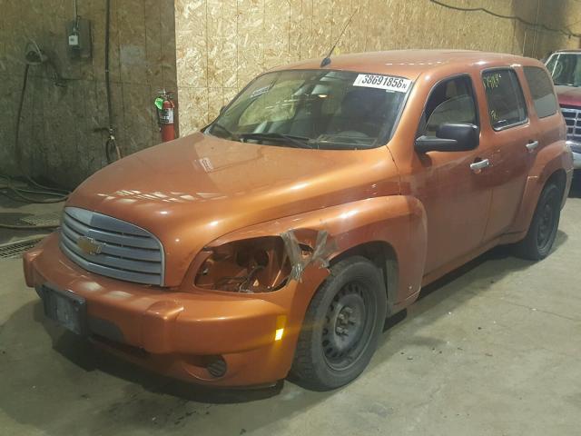 3GNDA13D97S578546 - 2007 CHEVROLET HHR LS ORANGE photo 2