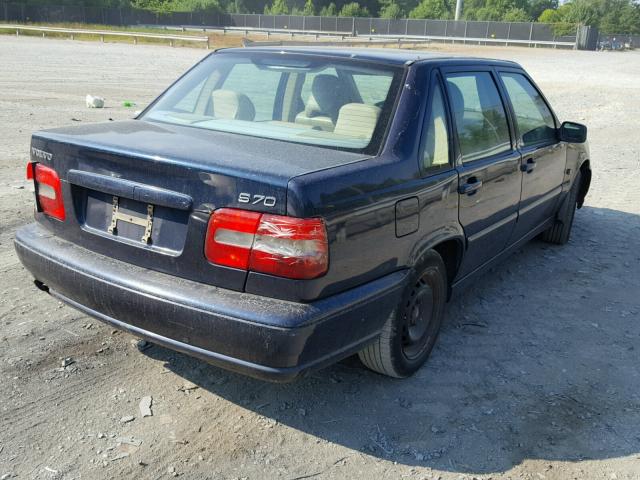 YV1LS55A8X2611733 - 1999 VOLVO S70 BLUE photo 4