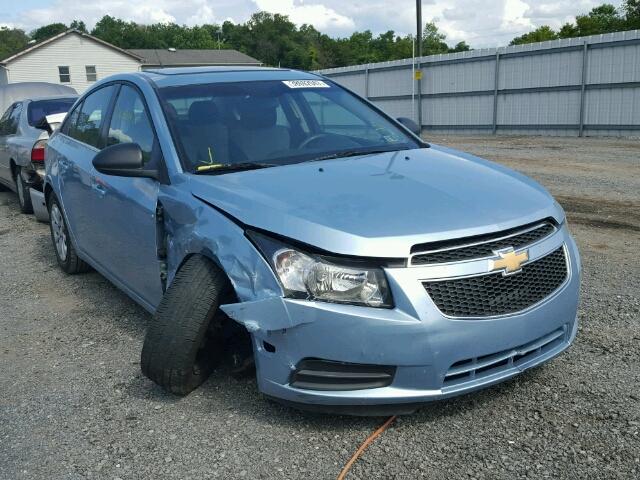 1G1PC5SH4B7282605 - 2011 CHEVROLET CRUZE LS BLUE photo 1