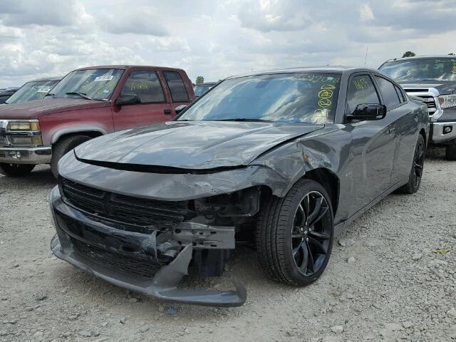2C3CDXCT1HH539965 - 2017 DODGE CHARGER R/ GRAY photo 2