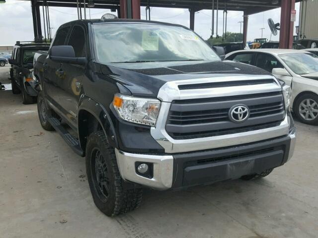 5TFDW5F14FX485417 - 2015 TOYOTA TUNDRA CRE BLACK photo 1